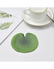 6 piezas hojas de palmera artificiales tropicales posavasos EVA taza almohadilla café esterillas de tazas de té posavasos Hawaii