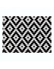 TTLIFE creativo geométrico impreso cocina manteles individuales PARA CENA Mesa tapete posavasos algodón Lino poliéster almohadil