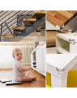 4 unids/lote claro y suave de goma de escritorio de la tabla de protector para Borde de esquina guardias bebé niño niños segurid