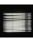 100 piezas doble superfino palillo de dientes varillas de hilo Dental cepillo de bambú cuidado bucal Dental Limpieza de dientes 