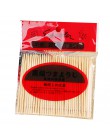 100 unids/caja palillos de bambú de buena calidad palillos de dientes naturales desechables palillos de dientes afilados únicos 