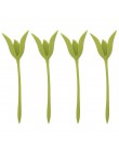 1-8 Uds. Creativo clip para servilletas con diseño de flores tejido flores titular rama servilleta titular Rack Mesa restaurante