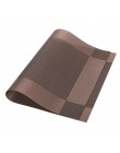 4 Uds mantel de moda de PVC mesa de comedor alfombrilla placa almohadillas cuenco posavasos almohadilla de paño de mesa esterill