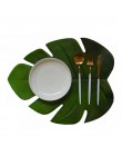 Hoomall mesa de comedor mantel hoja de loto patrón de hoja de cocina planta de café tapetes taza posavasos placa posavasos decor
