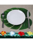Our warm 12 Uds 35x29cm manteles de mesa de hoja de palma hojas artificiales salvamanteles de mesa accesorios de mesa decodifica