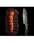XITUO alta calidad 8 "pulgadas cuchillo de Chef utilitario láser Damasco acero Santoku cuchillos de cocina cuchilla afilada cuch