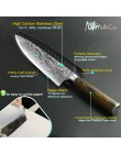 Cuchillo de cocina 8 pulgadas cuchillos de Chef japoneses 7CR17 440C alto carbono Acero inoxidable Damasco dibujo Utility juego 