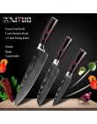 XITUO 8 "pulgadas cuchillos de cocina japoneses láser Damasco patrón chef cuchillo afilado Santoku cuchilla rebanadora herramien