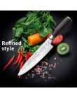 Juego de cuchillos de cocina cuchillos de Chef japoneses 7CR17 440C de acero inoxidable de alto carbono Santoku rebanador de car