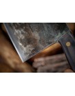 XITUO completo Tang Chef cuchillo hecho a mano forjado de acero revestido de alto carbono cuchillos de cocina cuchillo de cuchil
