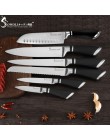 Cuchillos de cocina SOWOLL cuchillos de acero inoxidable herramienta de corte Santoku pan rebanado Chef cuchillo de cortar acces