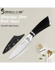 Cuchillos de cocina SOWOLL cuchillos de acero inoxidable herramienta de corte Santoku pan rebanado Chef cuchillo de cortar acces