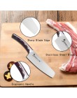 Marca SOWOLL 4cr14mov hoja de acero inoxidable solo 6 "Cuchillo de Chef mango de fibra de resina cuchillo de cocina herramientas