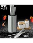 Soporte para cuchillos de cocina de acero inoxidable XYj soporte para herramientas multifuncional soporte para herramientas 8 "b