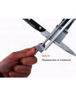 Afilador de cuchillos profesional mayor grado más nuevo portátil 360 grados de rotación clip Apex edge EDGE KME sistema 1 piedra