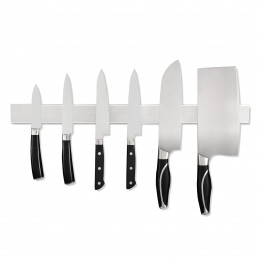 Soporte de cuchillo magnético PTOC 304 de acero inoxidable gancho de almacenamiento de pared para cuchillos organizador de acces