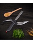 Tijeras de cocina de acero inoxidable XYj 2 en 1 cortador de cocina inteligente fruta tijeras para verduras cortador multifuncio