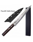 Cuchillo de cocina de Sashimi de acero inoxidable de SOWOLL, cuchillo de Chef láser de Damasco, Sushi de salmón japonés, pequeño