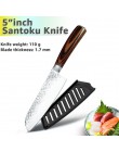 Cuchillo de cocina 8 pulgadas Chef 7CR17 440C alemán de acero inoxidable cuchillos japoneses cortador de carne herramienta Santo