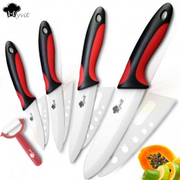 Cuchillo de cerámica cuchillos de cocina 3 4 5 6 pulgadas con pelador Chef pelador pelar fruta verduras herramienta rebanadora c
