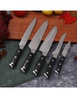 Cuchillos de cocina japoneses 8 pulgadas cuchillo de Chef Set Alemania 1,4116 acero de alto carbono Santoku pesca cuchillo de co
