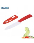 Utensilios de cocina de alta calidad cuchillo de cerámica solo 3 4 5 6 pulgadas hoja blanca mango colorido cuchillos de cocina d