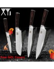 XYj cuchillos de cocina herramientas de acero inoxidable nueva llegada 2019 Color mango de madera fruta verduras carne herramien