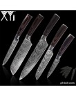 XYj cuchillos de cocina herramientas de acero inoxidable nueva llegada 2019 Color mango de madera fruta verduras carne herramien