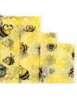 Envoltura de tela de cera de abejas reutilizable bolsa fresca cubierta de la tapa del estiramiento de las abejas del Partido de 