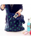 Gran oferta bolso de compras portátil de moda para mujer con impresión creativa de tela Oxford bolso plegable para mujer bolsos 