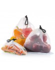 9 unids/set malla de cuerda reutilizable Premium bolsas de producción de frutas de cocina bolsas para almacenamiento de juguetes