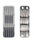 Khgdnor cuchillo de plástico bloque de cajón cuchillos tenedores cucharas Rack de almacenamiento cuchillo soporte bandeja para g