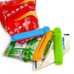 5 unids/set clips para sellado de bolsas de alimentos, sellador de aperitivos, herramienta de almacenamiento de cocina hogareña 