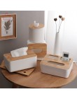 RSCHEF hogar cocina madera plástico caja de pañuelos de madera sólida servilletero caso Simple elegante
