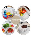 3 uds bolsas reutilizables de frutas vegetales juguetes de compras respetuosos con el medio ambiente bolsas de producción de mal