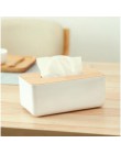 RSCHEF hogar cocina madera plástico caja de pañuelos de madera sólida servilletero caso Simple elegante