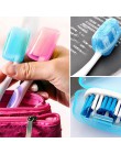 Gran oferta 5 uds portatil cepillos de dientes titular de la cabeza viaje senderismo Camping tapa para cepillo caso cepillos de 