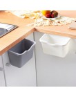 Nuevo 1 unidad de estante de almacenamiento de cocina gabinete puerta colgar basura cubo de basura contenedor de basura organiza