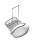 Organizador de cocina estante para tapas de ollas soporte de cuchara de acero inoxidable estante de la tapa de la olla estante d