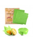 Envolturas reutilizables de cera de abejas de grado alimenticio tapas de tela fresca bolsa de almacenamiento de frutas Eco amiga