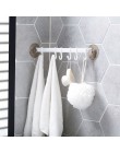 Montado en la pared organizador de baño ganchos toalla titular toalla ganchos accesorios de cocina armario estante de almacenami