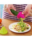1 Uds. Cortador de verduras de plástico en espiral rebanadoras peladoras de frutas Dispositivo de cocina accesorios de utensilio