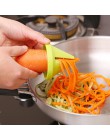 1 Uds. Cortador de verduras de plástico en espiral rebanadoras peladoras de frutas Dispositivo de cocina accesorios de utensilio
