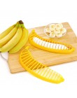 Cocina Gadgets Banana de plástico cortador frutas herramientas vegetales ensalada fabricante de cocina herramientas de cocina co