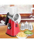 Nuevo cortador de frutas y verduras rallador Manual para patatas de zanahoria cuchillas de acero inoxidable accesorios de cocina