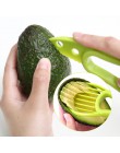 3 en 1 rebanadora de aguacate Shea Corer mantequilla fruta pelador cortador pulpa separador cuchillo plástico utensilios para ve