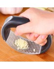 Prensador de ajo curvado triturador de ajo picador prensas de ajo herramienta de utensilios de cocina