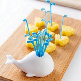 1 Juego Bonito Beluga ballena blanca accesorios de cocina fruta de cocina herramientas de dispositivos para Verdura para fiesta 