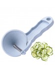 1 Uds. Cortador de verduras de plástico en espiral rebanadoras pelador de frutas Dispositivo de cocina accesorios de utensilios 