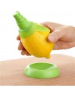1 Conjunto de accesorios para cocina atomizador creativo de limón jugo de frutas exprimidor de Lima cítrica con rociador de goma